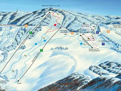 Pistenplan Olpe Fahlenscheid