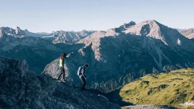 Alpines Wandern in Lech Zürs