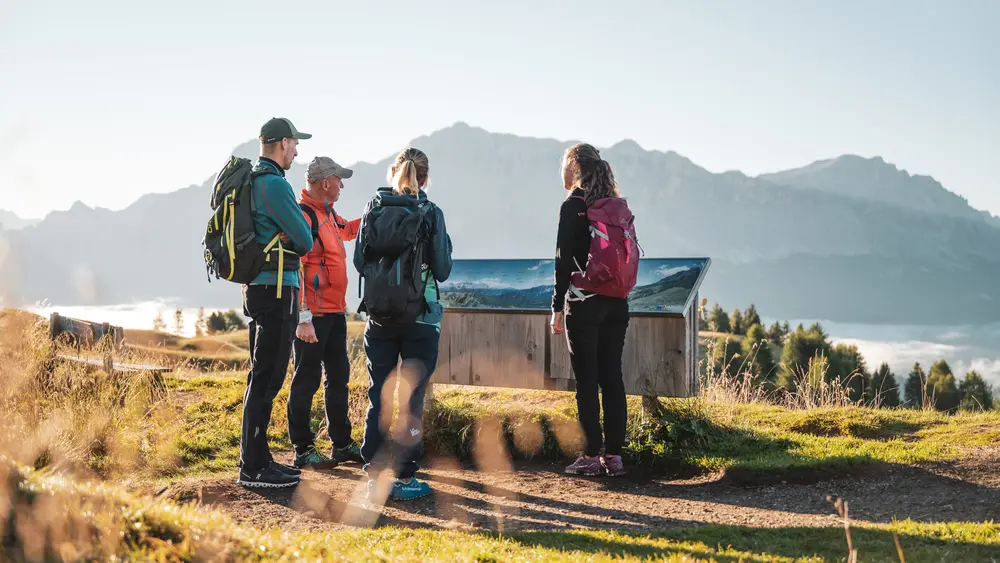 Auf dem Medalges Rundwanderweg