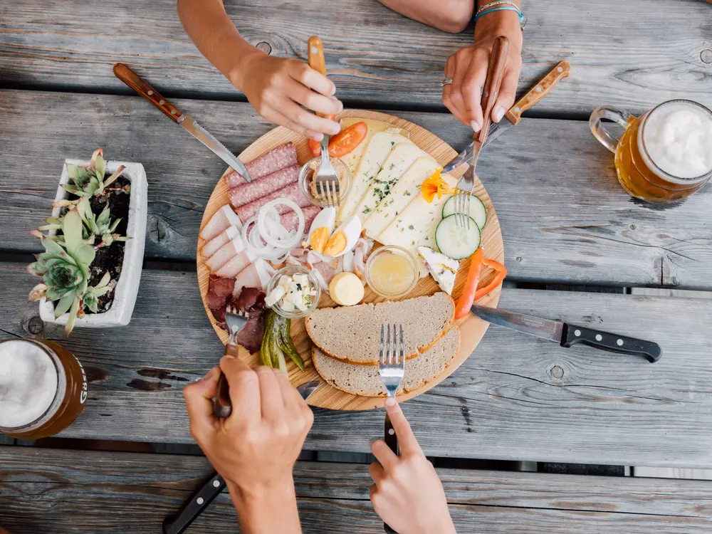 Brettljause in St. Johann in Salzburg