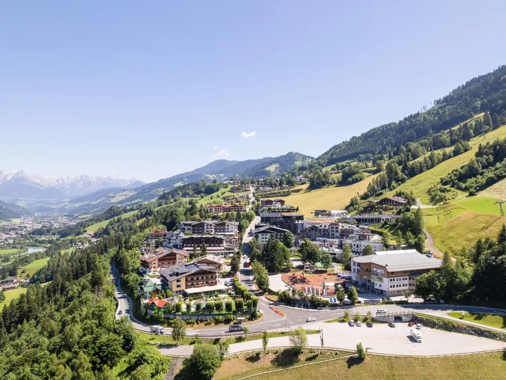 Das Alpendorf in St. Johann in Salzburg