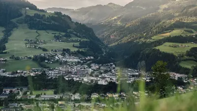 Blick auf St. Johann in Salzburg