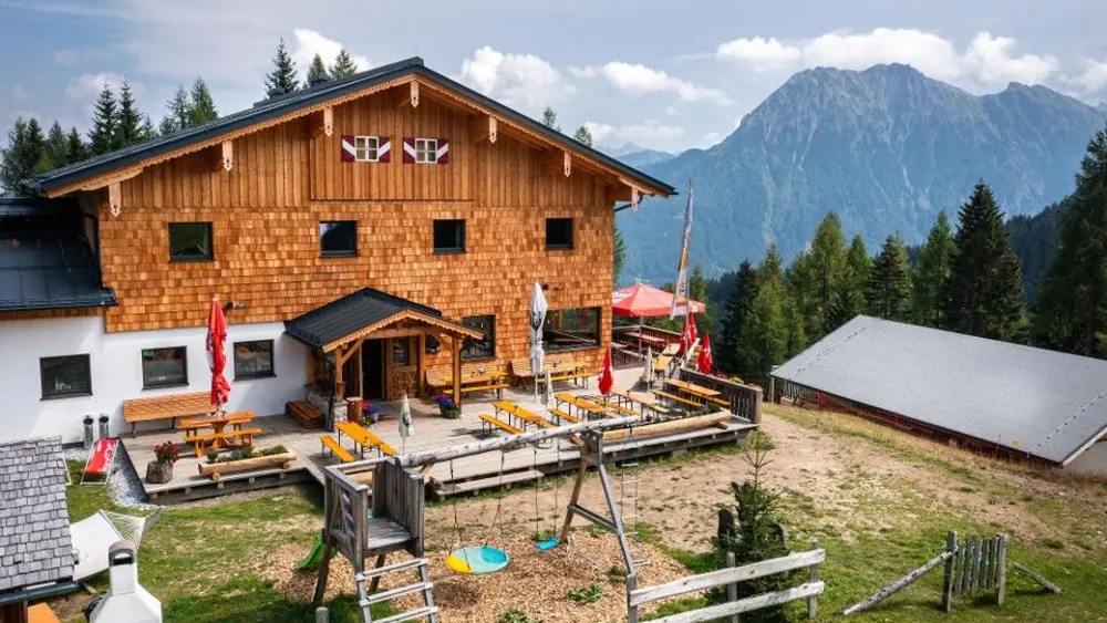 Die Kleinarler Hütte ist Etappenziel auf dem Salzburger Almenweg