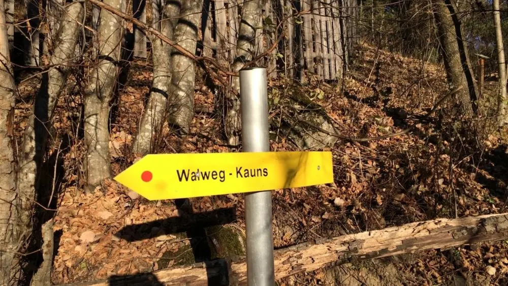 Auf dem Walweg bei Kauns