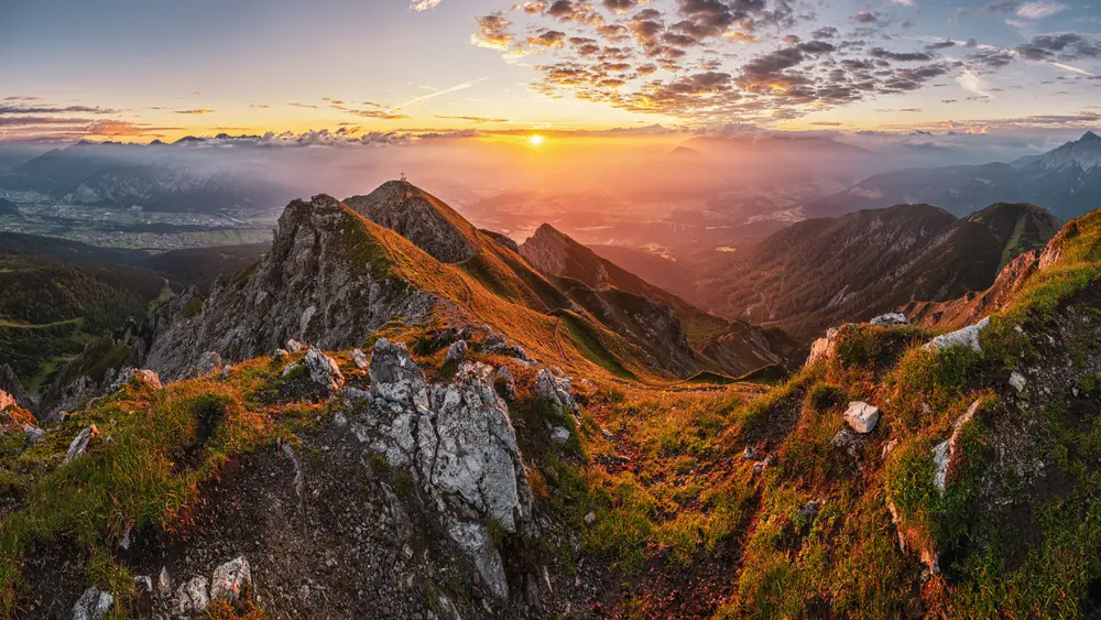 Nockspitze bei Sonnenaufgang