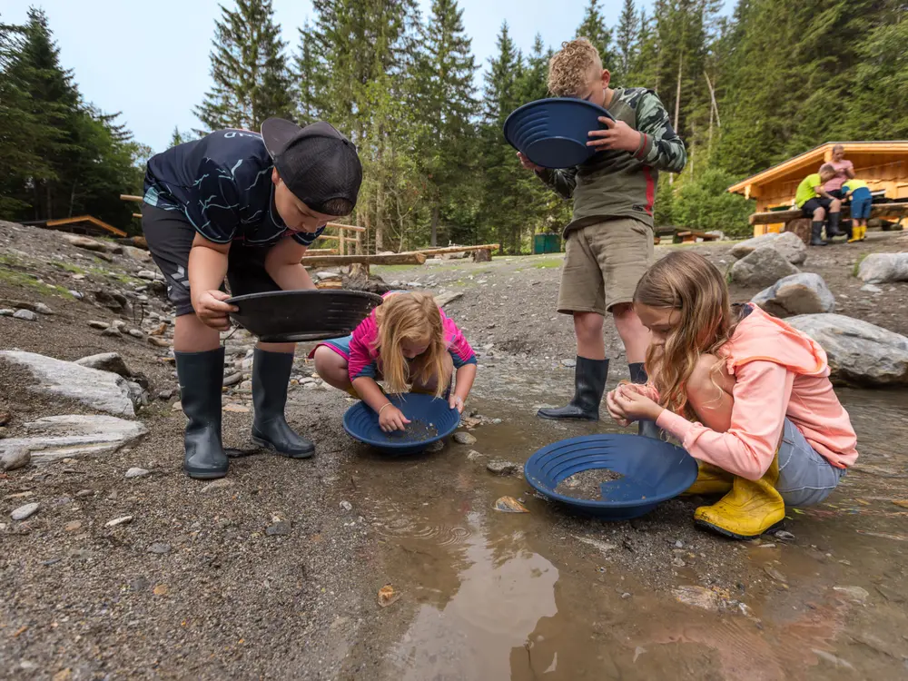 Goldwaschplatz Bodenhaus