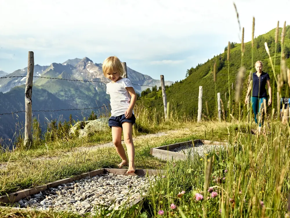 Barfussweg im Raurisertal