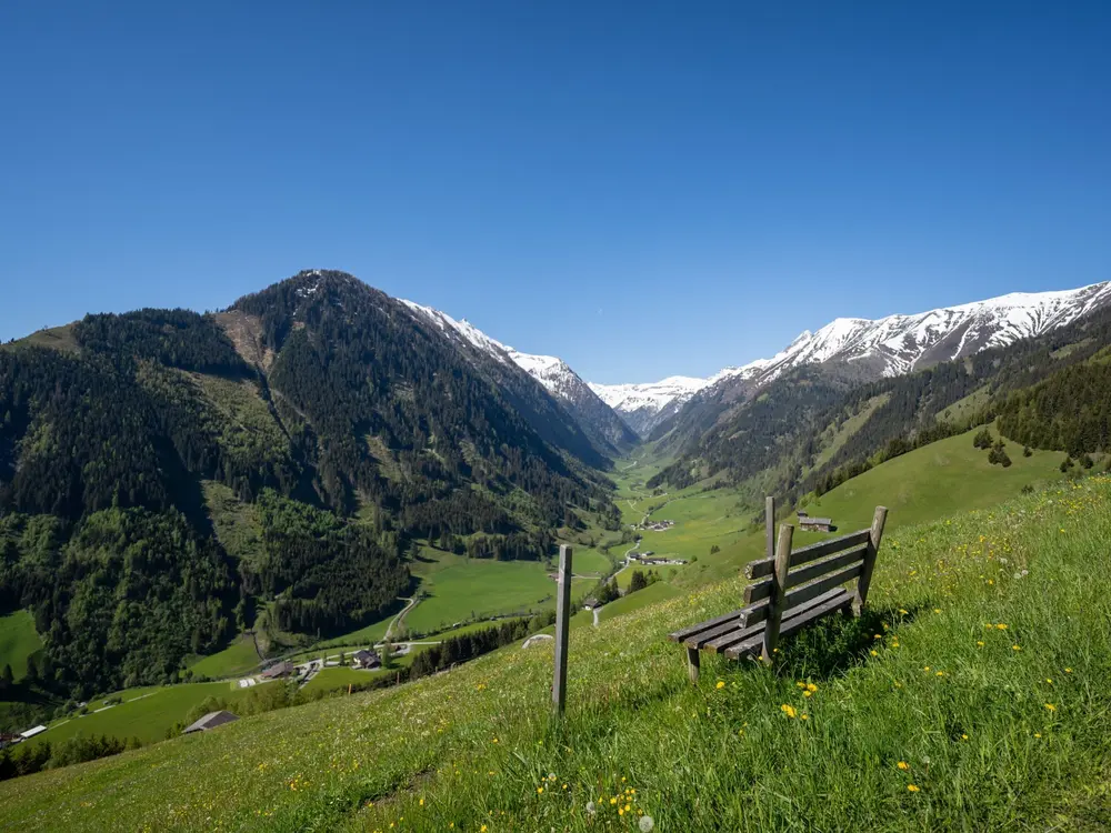 Blick zum Seidlwinkl