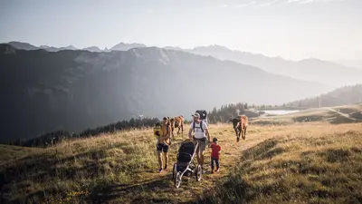 Familienwanderung in Ratschings-Jaufen