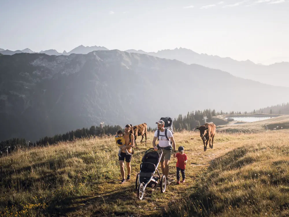 Familienwanderung in Ratschings-Jaufen