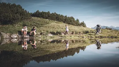 Glasklare Seen in Ratschings-Jaufen