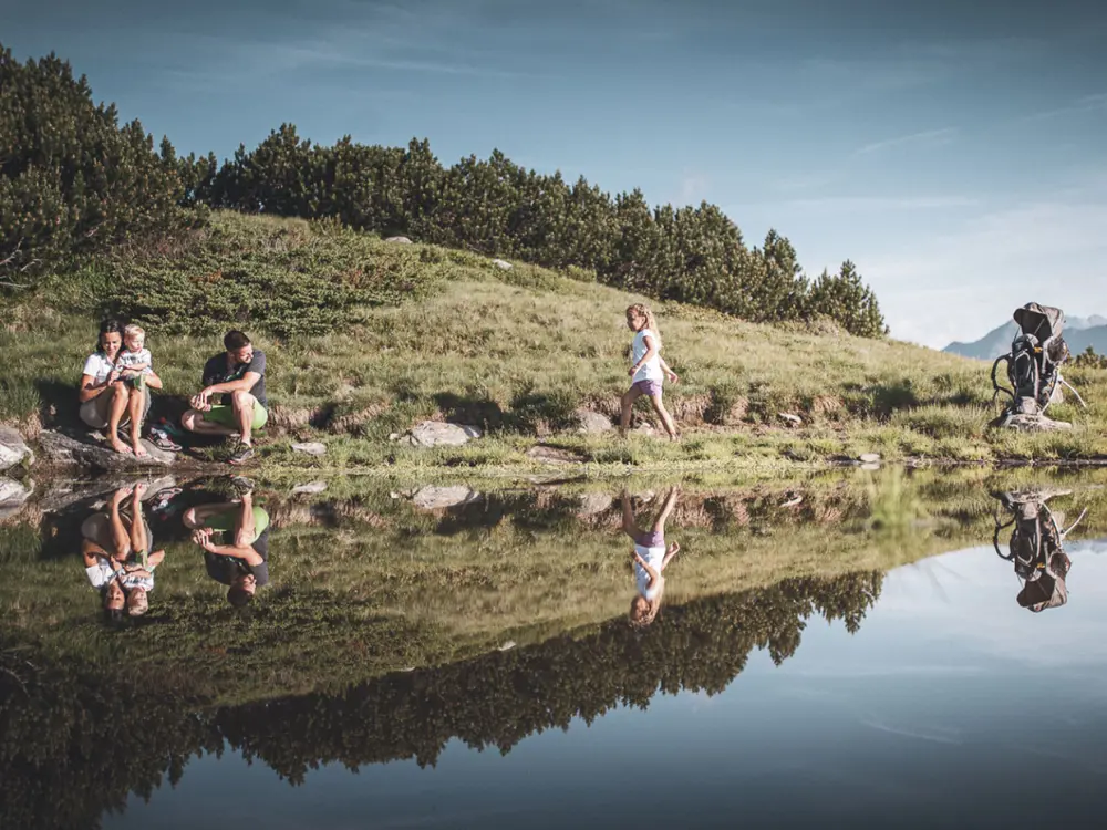 Glasklare Seen in Ratschings-Jaufen
