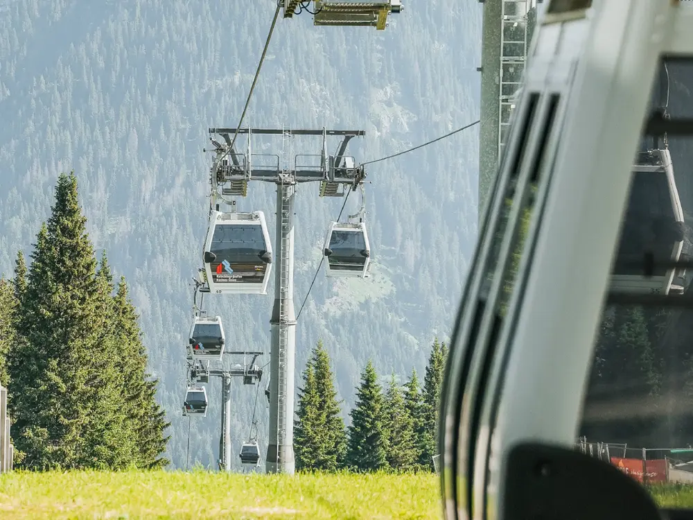 Seilbahn in Ratschings-Jaufen