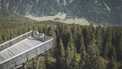 Aussichtsplattform in Ratschings-Jaufen