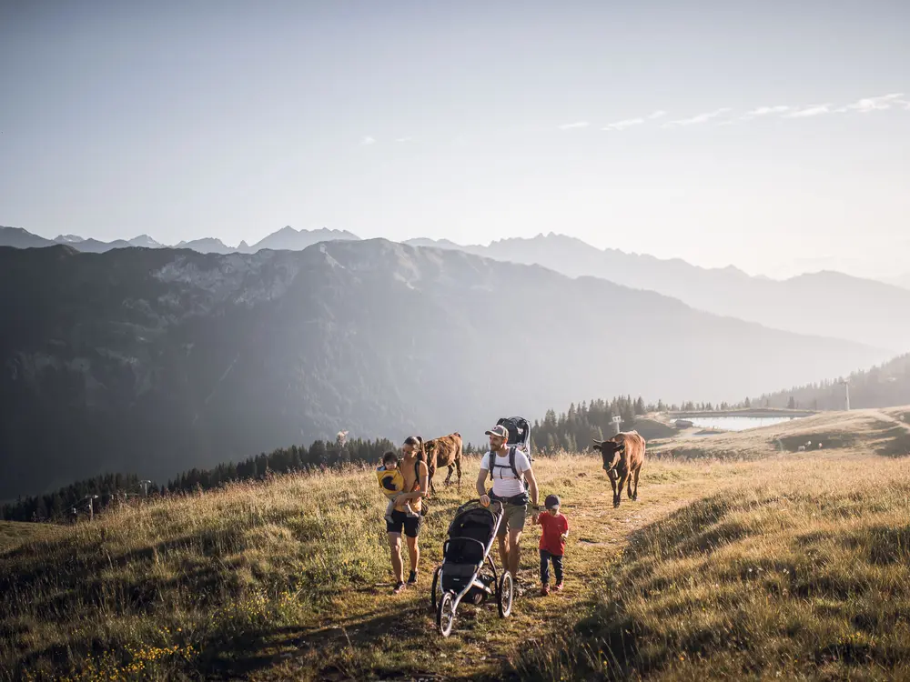 Wandern mit der Familie