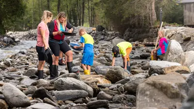 Tal des Goldes - Goldwaschplatz Bodenhaus