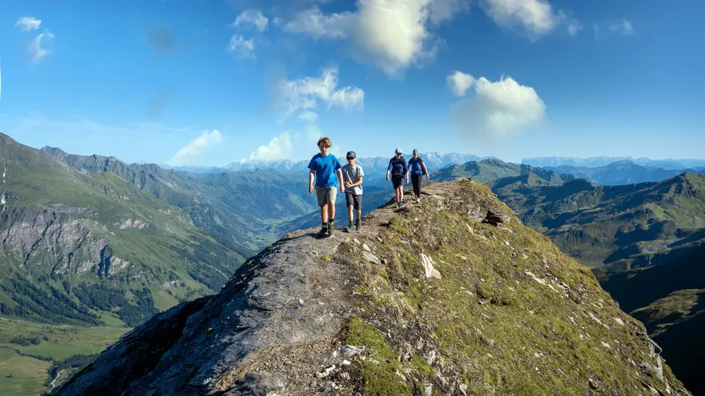 Unterwegs am Talschluss Kolm Saigurn