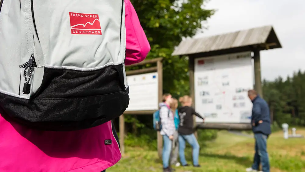 Wegweiser Fränkischer Gebirgsweg
