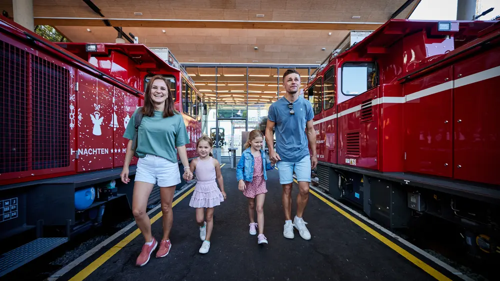 Familienausflug auf den Schafberg
