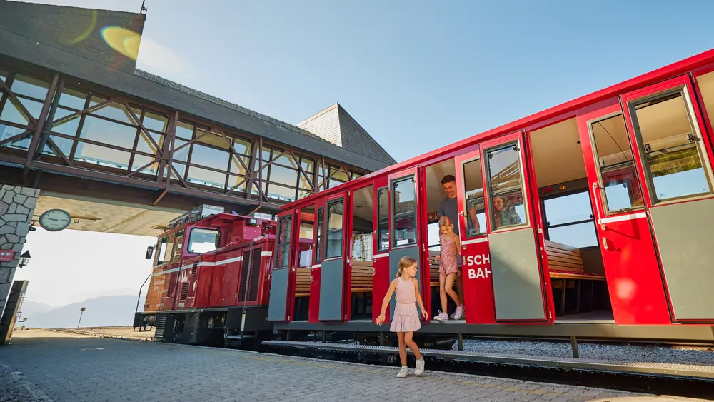Familienausflug mit der SchafbergBahn