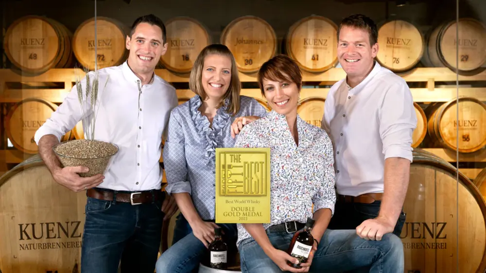 Auszeichnung des Single Malt Whiskys