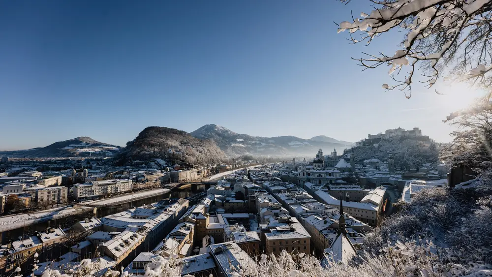 Salzburg im Winter
