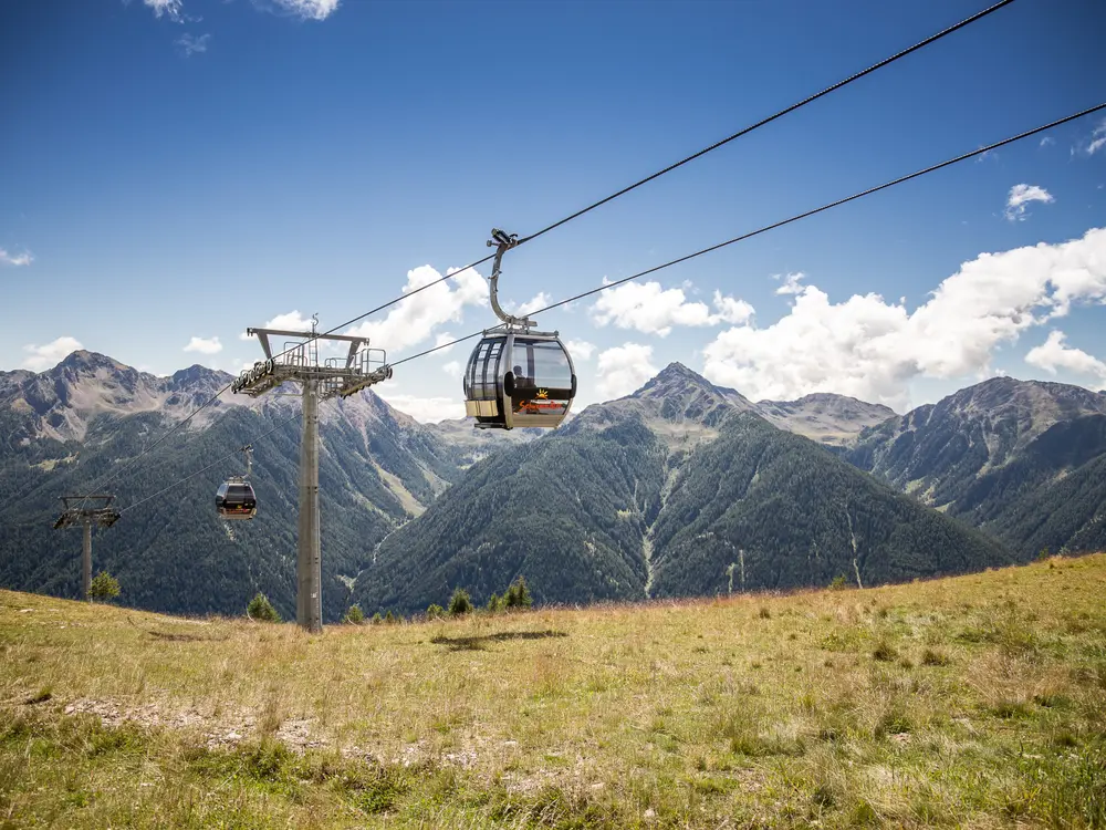 Seilbahn Schwemmalm im Ultental