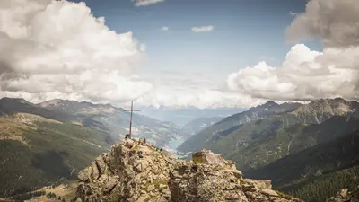 Nagelstein Gipfelkreuz im Ultental