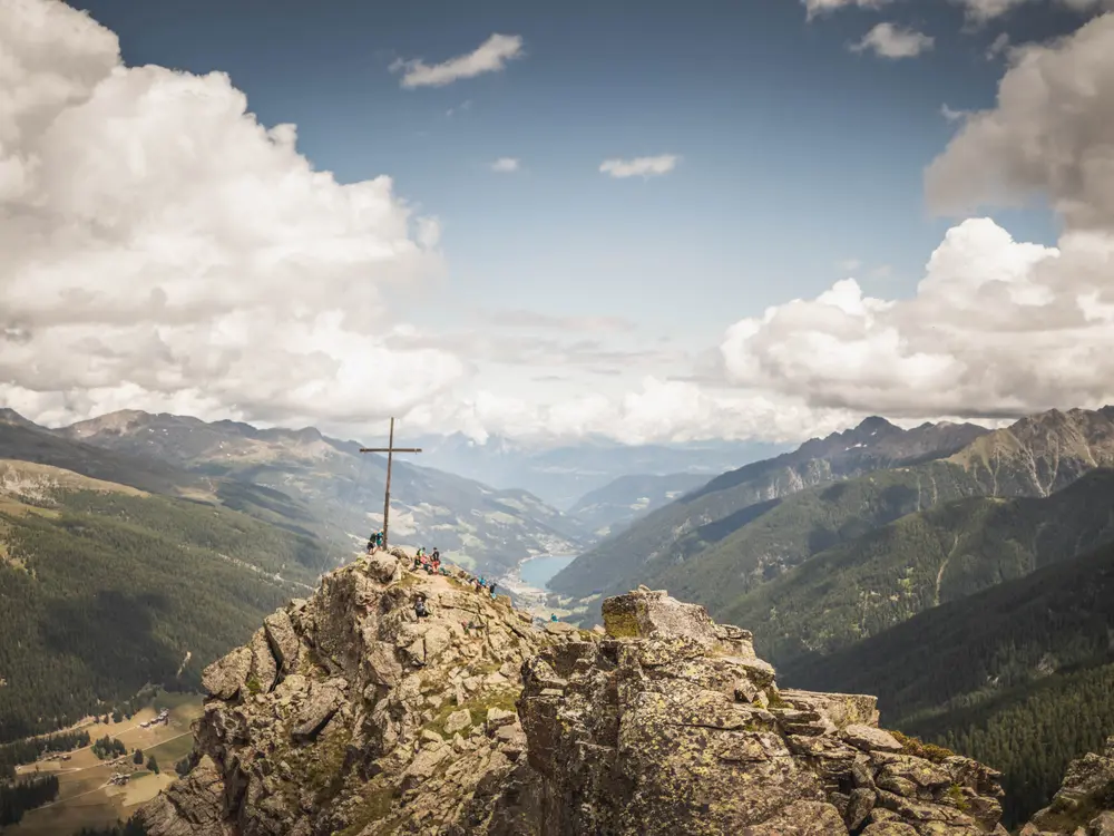 Nagelstein Gipfelkreuz im Ultental