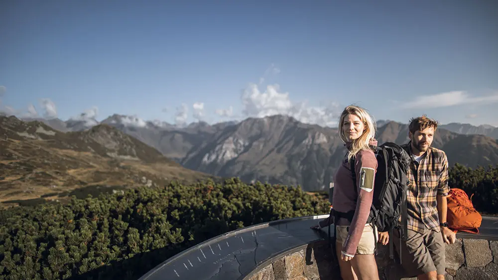 Panoramaplattform Enzianjoch