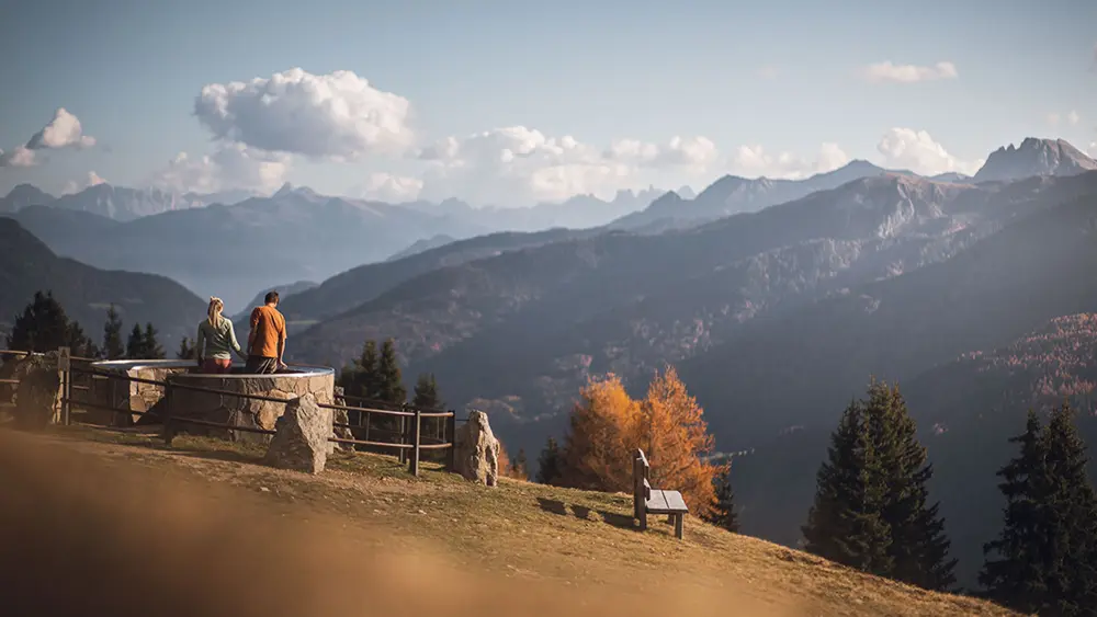 Panoramaplattformen in Ratschings-Jaufen