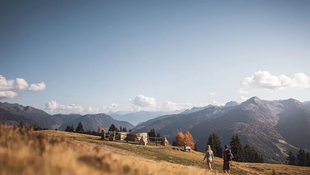 Panoramaplattformen in Ratschings-Jaufen