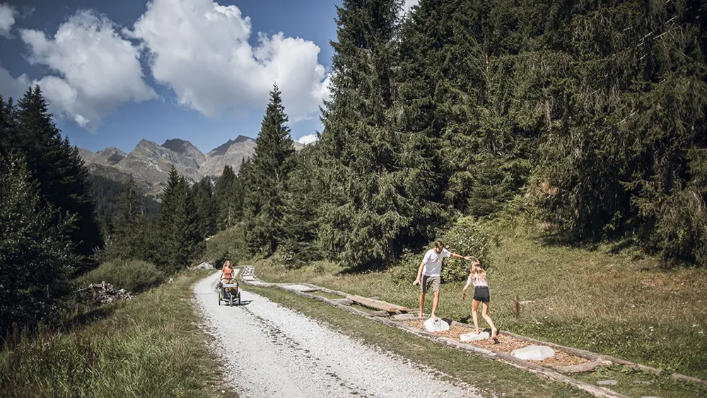 Barfußweg in Innerratschings