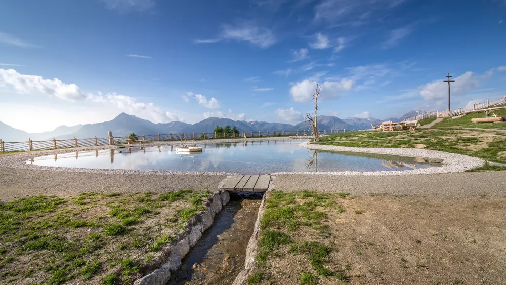 Wanderweg in der Grube