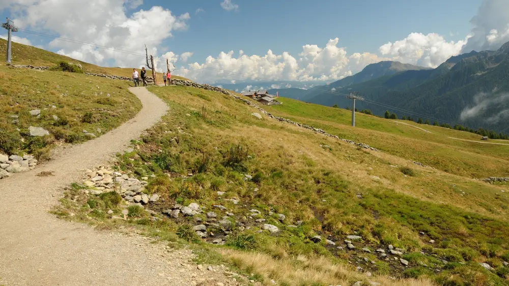 Wanderweg in der Grube