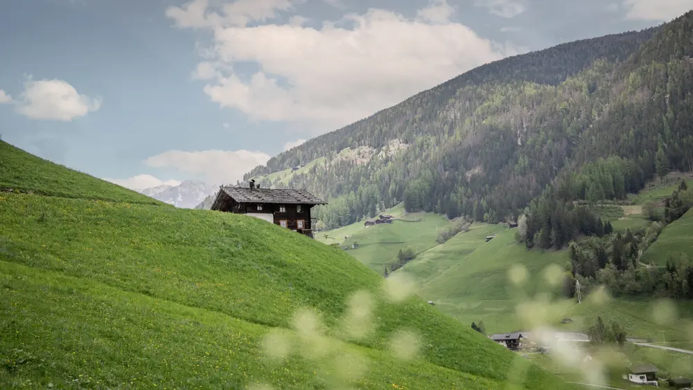 Wandern in der Talsohle: Ultner Höfeweg