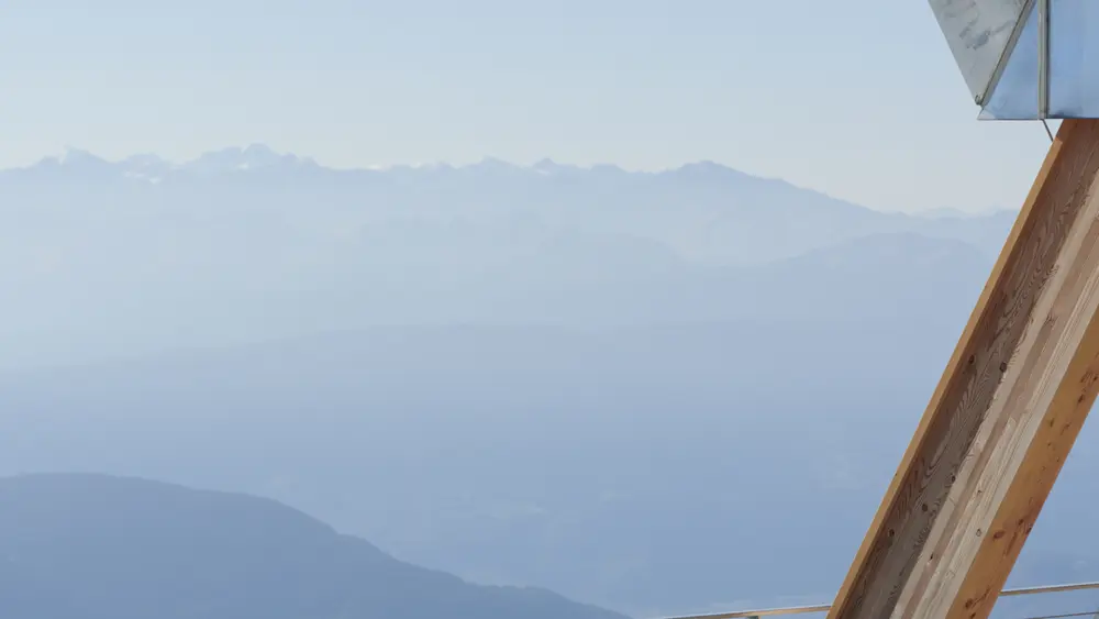 Aussicht von der Santnerpasshütte