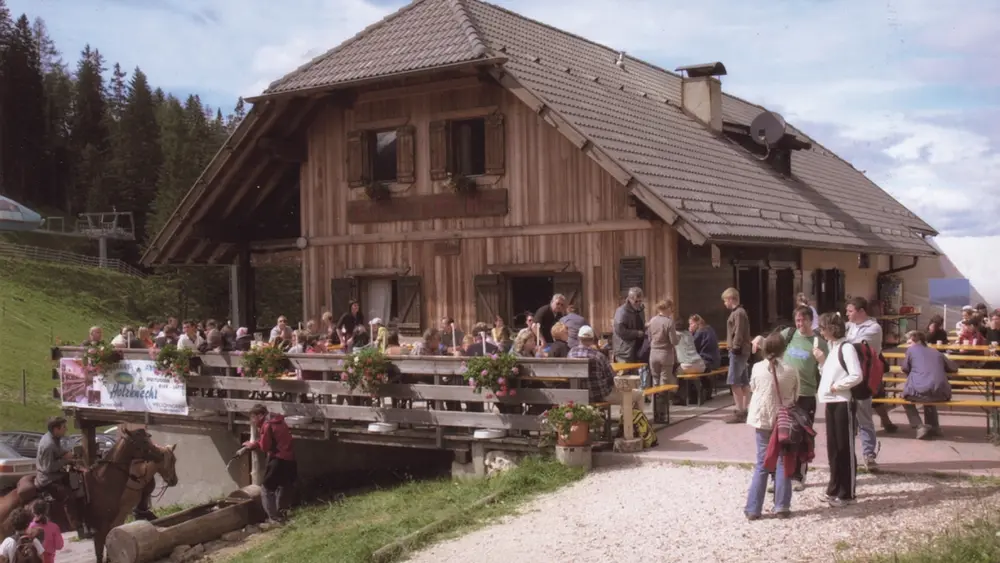 Die Epircher Laner Alm in der Vergangenheit