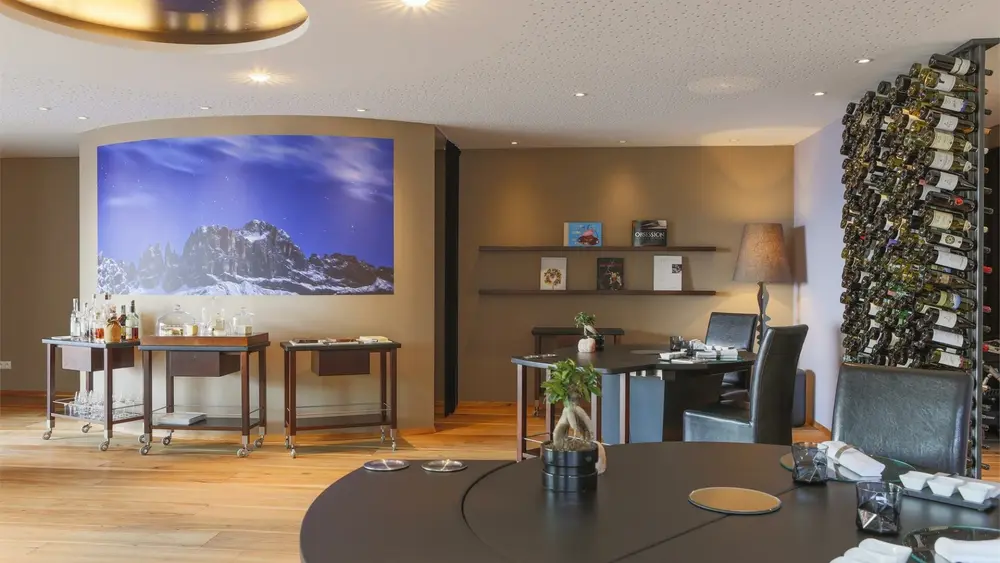 Große Weinauswahl im Gourmet-Restaurant Astra