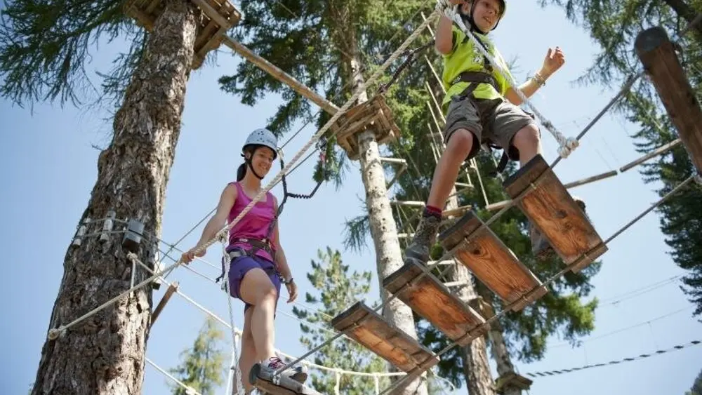 Waldhochseilgarten Obereggen