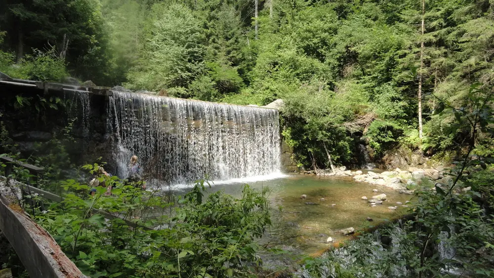 Wasserkaskaden Goppnitzbach