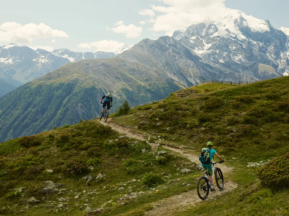Mountainbiken im Ortlergebiet