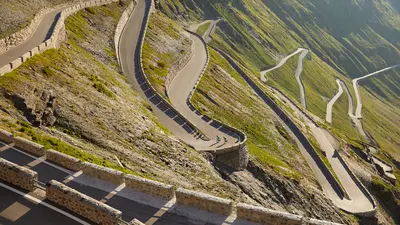 Stilfserjoch Passstraße