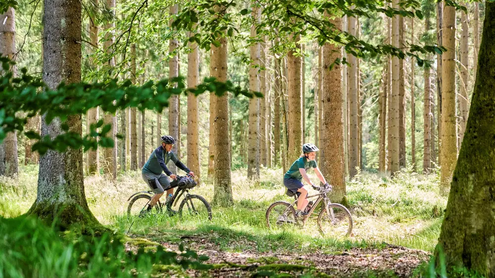 Radfahren auf dem Horseshoe Trail