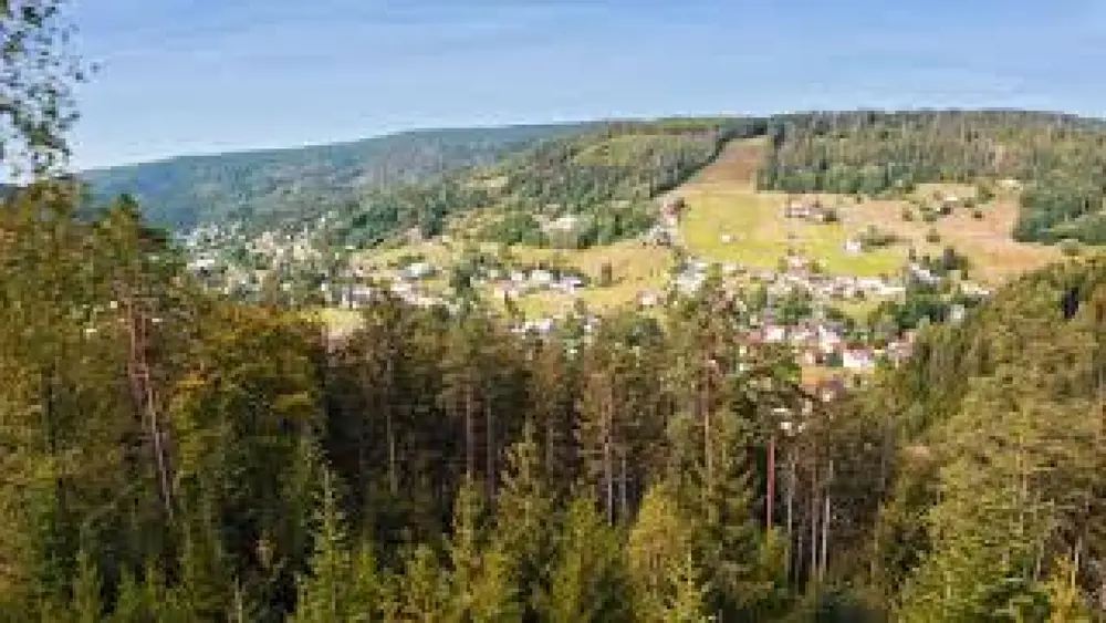 Aussichtspunkt Helle Glocke in Warmensteinach im Fichtelgebirge