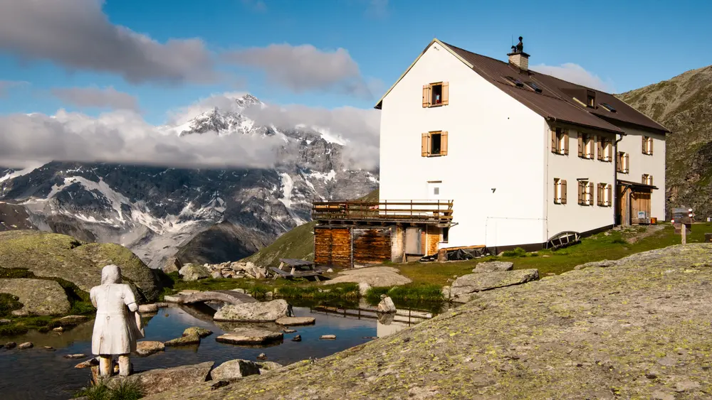 Düsseldorfer Hütte im Ortlergebiet
