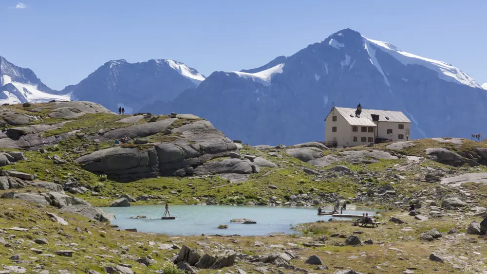 Düsseldorfer Hütte im Ortlergebiet