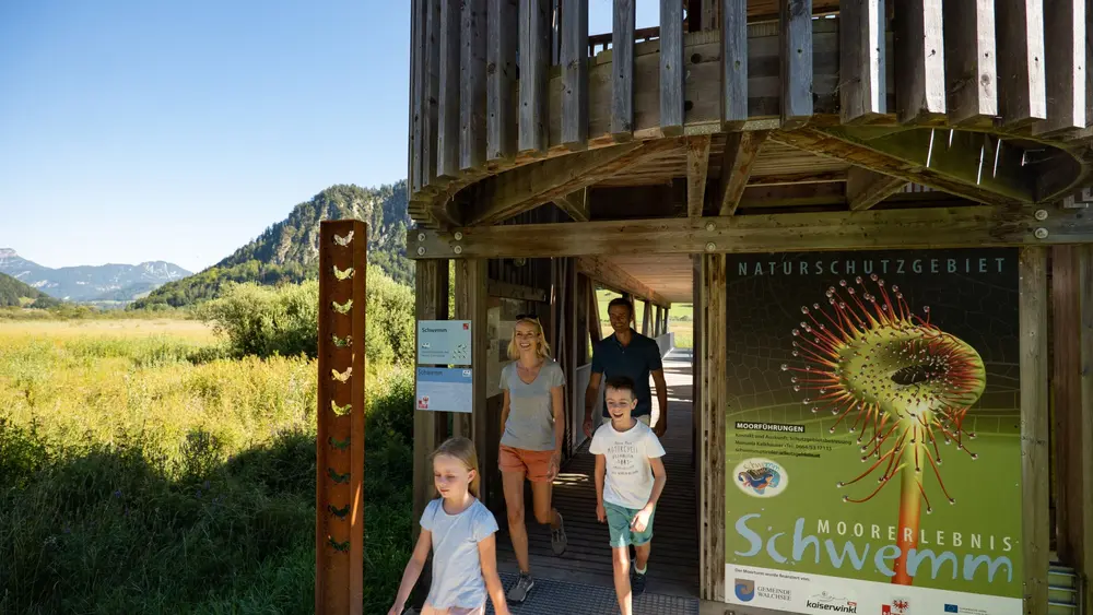 Die Schwemm bietet eine einzigartige Pflanzen- und Tierwelt