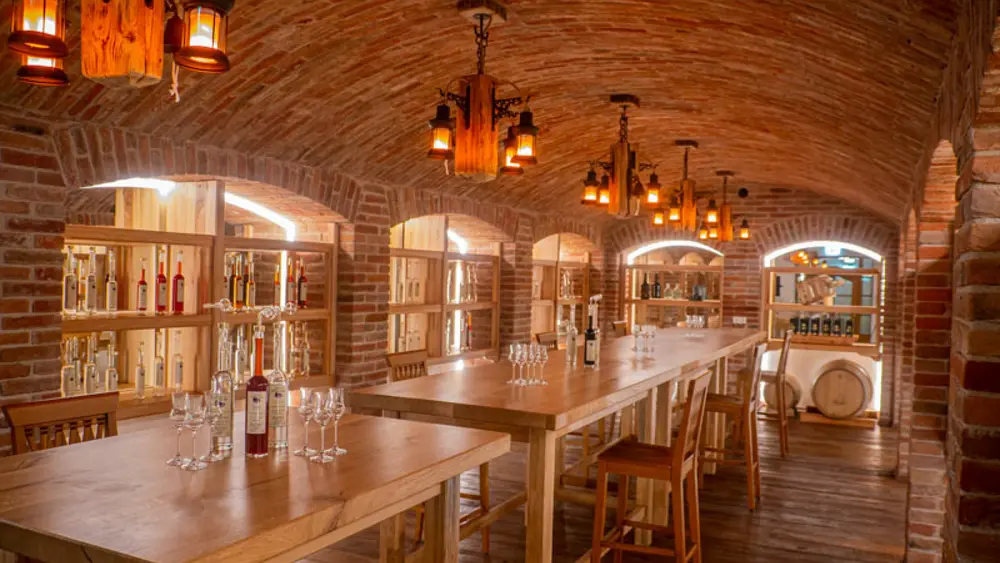 Verkostungsraum der Edel-Brennerei