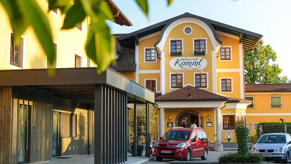 Aussenansicht Gasthof Kamml